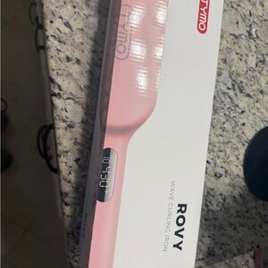 Rovy Pink Wave Curling Iron